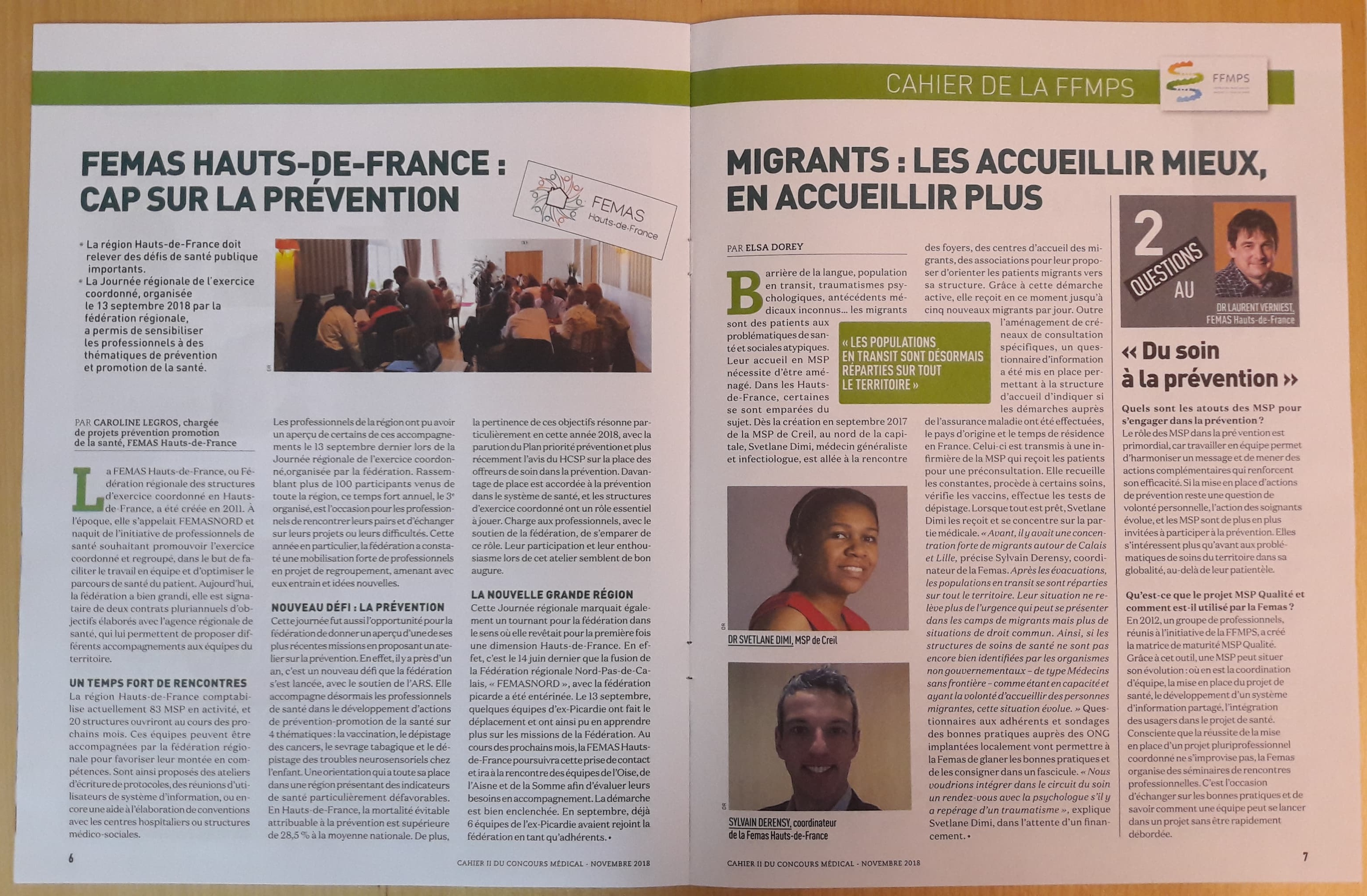 article femas concours médical