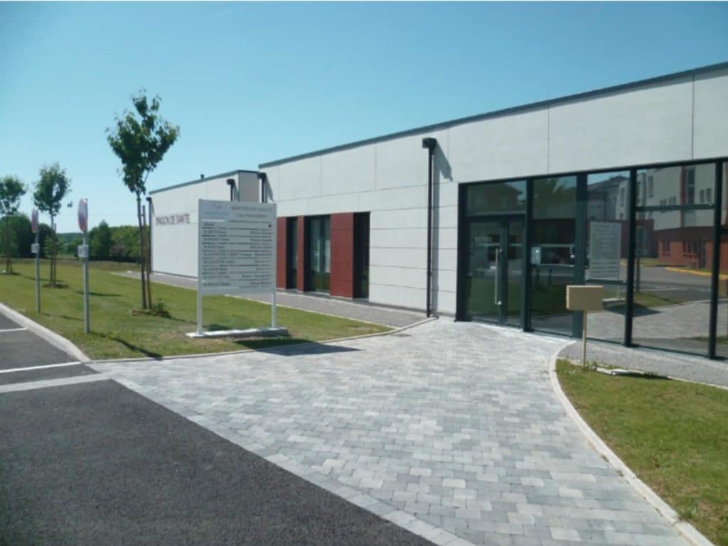 Façade de la Maison de Santé du Nouvion en Thiérache