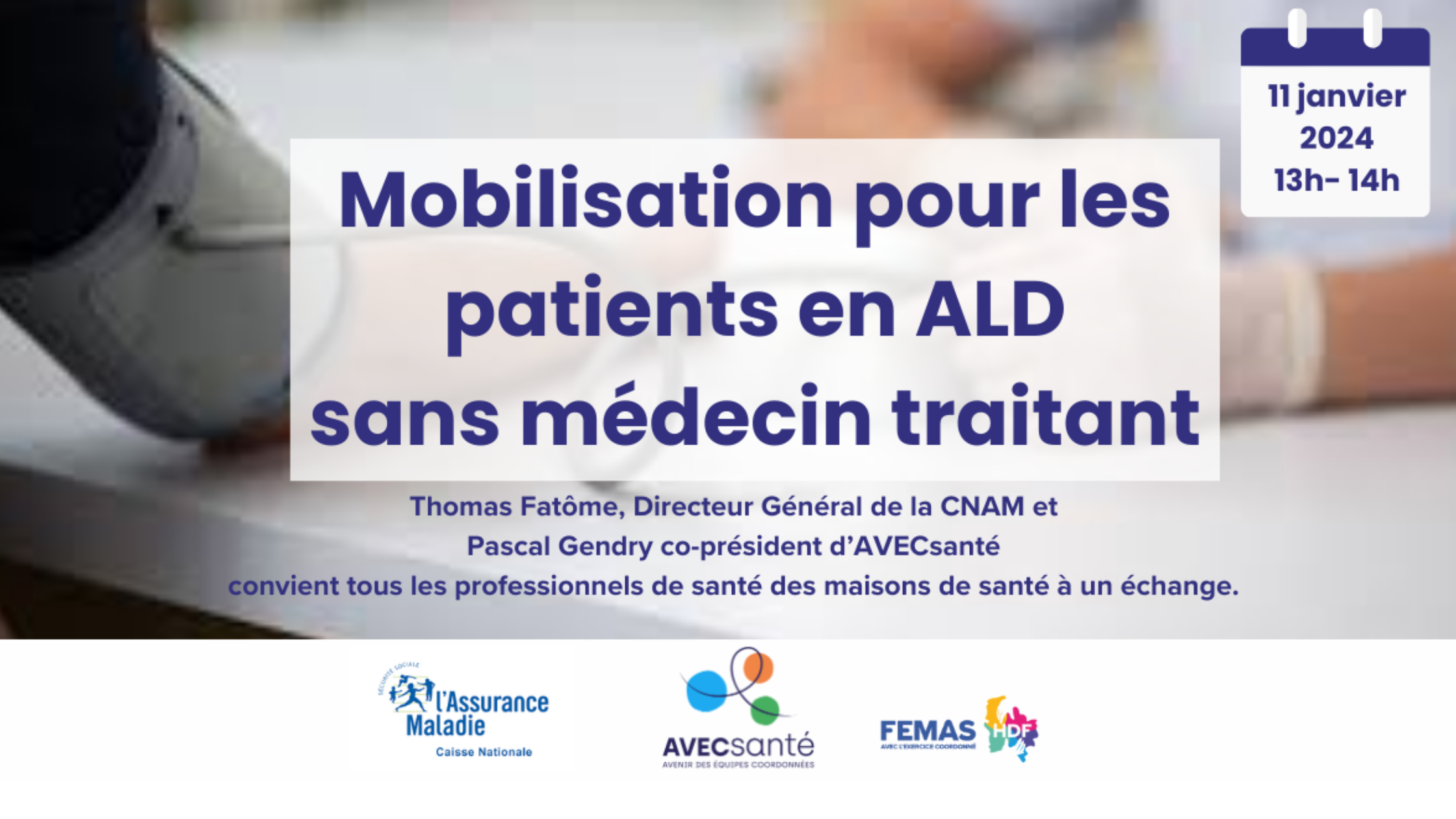 Lire la suite à propos de l’article Mobilisation pour les patients en ALD sans médecin traitant