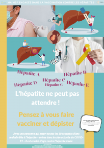 Affiche hépatites - Gestes de prévention