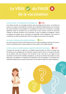 VraiFaux vaccination